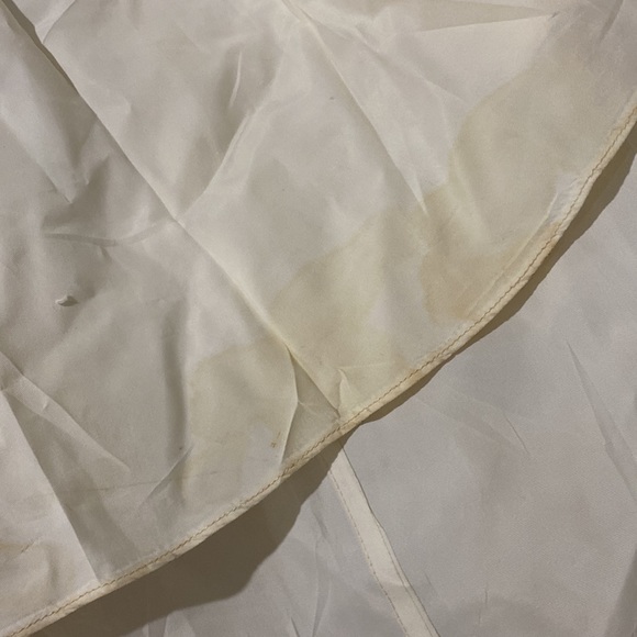 Vintage 50s Tiered Ruffle Victorian Bridgerton Queencore Regency Wedding Dress - Picture 15 of 16